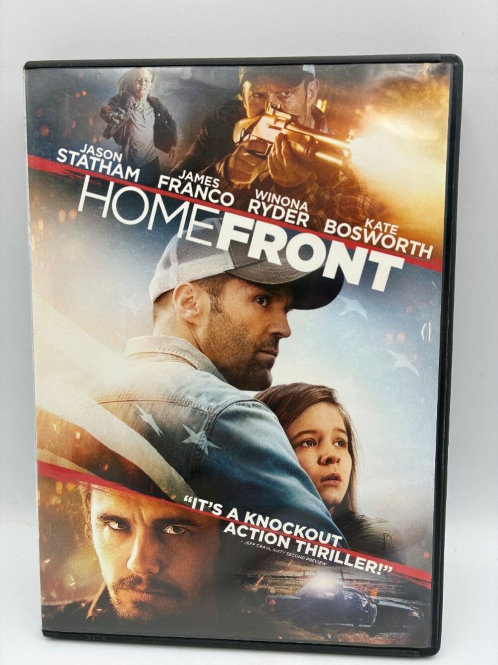 Homefront DVD Jason Statham James Franco R Universal Studios 2013 Action
